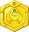 Bear Medal sprite in Medarot 2 Core: Stage 3.