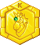 Unicorn Medal sprite in Medarot 2 Core: Stage 2