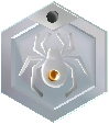 Spider Medal 3D model in Medarot Girls Mission: Stage 2.