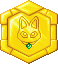 Cat Medal sprite in Medarot 2 Core.
