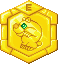 Bear Medal sprite in Medarot 2 Core: Stage 2.