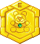 Bear Medal sprite in Medarot 2 Core: Stage 1.
