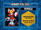 Peppercat's vital stats in the anime