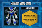 Landmotor's vital stats in the anime