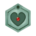 Heart Medal 3D model in Medarot DS.