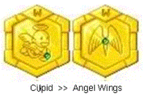 Angel Medal sprites in Medarot 2 Core.