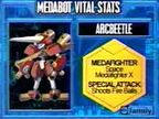 Arcbeetle's vital stats in the anime