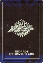 Back of Medarot OCG Cards