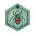 Spider Medal 3D model in Medarot DS: Stage 1.