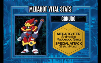 Gokudo's Vital Stats in the Anime (English Version).