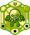 Heel Medal sprite in Medarot 3