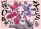 X social media post by Kenki Fujioka to celebrate Medarot S's 6th anniversary